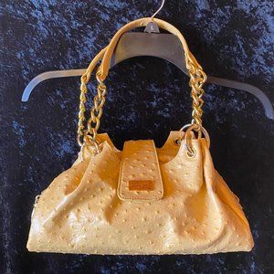 Isabella Adams Designer Ostrich Handbag